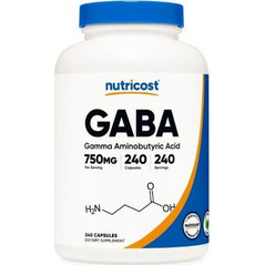 Nutricost GABA 750mg 240 Κάψουλες