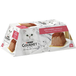 Purina Gourmet Revelations Mousse with Salmon 2x57gr