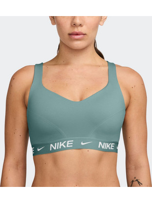 Nike Indy Αθλητικό Μπουστάκι με Υψηλή Στήριξη Πράσινο Mint FD1068-017