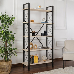Megapap Elysian Βιβλιοθήκη 90x33.5x180cm GP052-0219,1