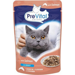 Prevital Adult Salmon in Gravy 100gr