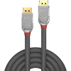 Lindy Καλώδιο DisplayPort 1.2 to DisplayPort Male 3m Grey 36303