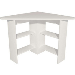 Hanah Home Corner Γωνιακό Γραφείο Ξύλινο με Βιβλιοθήκη 80x80x73.8cm 550ARN1103