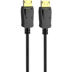 Powertech Καλώδιο DisplayPort 1.2 to DisplayPort Male 3m Black CAB-DP025