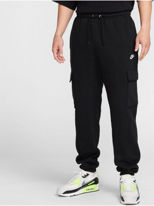 Nike Ανδρικό Παντελόνι Φόρμας με Λάστιχο Μαύρο FN3805-010