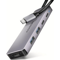 Axagon HMC-5H60 USB-C Docking Station με DisplayPort PD