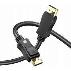 Techly Καλώδιο DisplayPort 2.1 to DisplayPort Male 1m Black DSP-A21-010