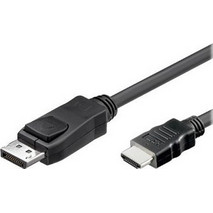 Techly Καλώδιο DisplayPort 1.1 to HDMI Male 1m DSP-H-010