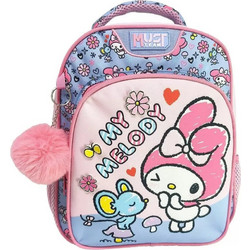 Must My Melody Mouse Σχολική Τσάντα Πλάτης Νηπιαγωγείου Λιλά 490128