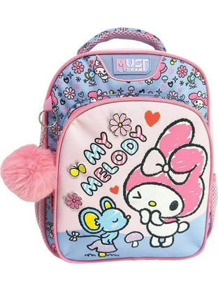 Must My Melody Mouse Σχολική Τσάντα Πλάτης Νηπιαγωγείου Λιλά 490128
