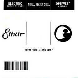 Elixir Strings Optiweb Χορδή Ηλεκτρικής Κιθάρας Nickel Plated Steel 62"