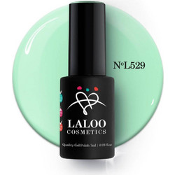 Laloo 529 Palm Mint Ημιμόνιμο Βερνίκι Νυχιών 7ml