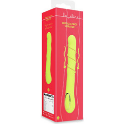 Loveline Wiggle G-Spot Vibrator Δονητής G-Spot 24.4cm Lime Passion