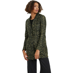 Vero Moda Γυναικείο Ημίπαλτο Μάλλινο Κυπαρισσί 10251631