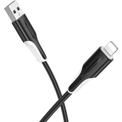 Borofone BX119 USB-A to Lightning Cable 1m Black 6941991121975