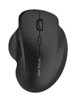 Serioux SRXM-GLD515 Ασύρματο Ποντίκι Black