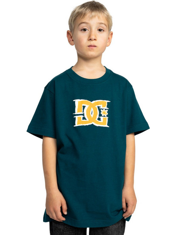 DC Παιδικό T-Shirt Κοντομάνικο Πετρόλ ADBZT03293-BTG0