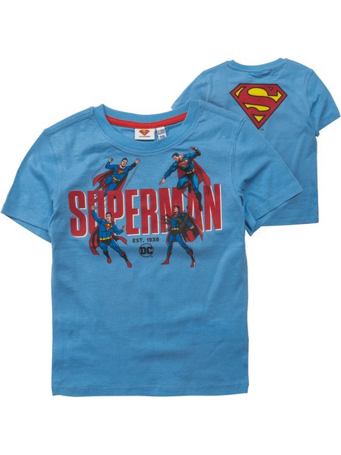 Original Marines Superman Παιδικό T-Shirt Κοντομάνικο Γαλάζιο DFPV2073CM