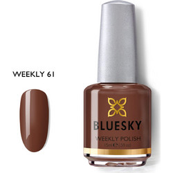 Bluesky Weekly 61 Chestnut Gloss Βερνίκι Νυχιών 15ml