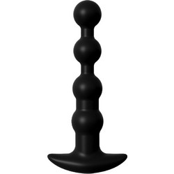 Pipedream Anal Fantasy Elite Beads Πρωκτική Σφήνα Ασύρματη με Δόνηση 17cm Μαύρη PD4775-23