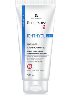 Seboradin Ichthyol Σαμπουάν & Αφρόλουτρο για Επανόρθωση 200ml