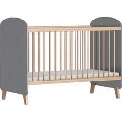 Faktum Colette Πολυμορφική Κούνια για Στρώμα 60x120cm Γκρι 183930123126-1