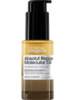 L'Oreal Professionnel Absolut Repair Molecular Ξηρό Λάδι Μαλλιών για Επανόρθωση & Φριζάρισμα 30ml