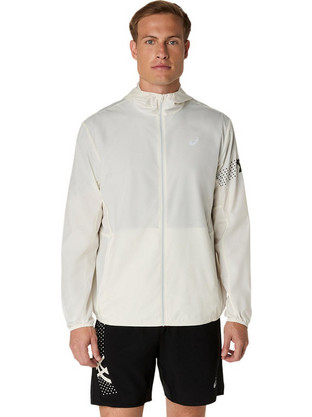 ASICS Αθλητικό Ανδρικό Μπουφάν Softshell Λευκό 2011D237-100