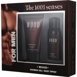 Type Terre De Hermes Wood Shower Gel 150ml + Body Spray 100ml