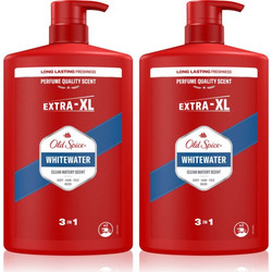 Old Spice Whitewater Ανδρικό Αφρόλουτρο σε Gel 2x1lt