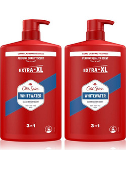 Old Spice Whitewater Ανδρικό Αφρόλουτρο σε Gel 2x1lt