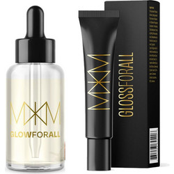 MKM Σετ Θεραπείας Μαλλιών Λάδι 50ml + Lip Gloss Caramel Popcorn 16ml