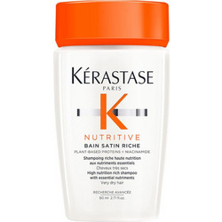 Kerastase Nutritive Bain Satin Riche Σαμπουάν για Επανόρθωση για Ξηρά Μαλλιά 80ml