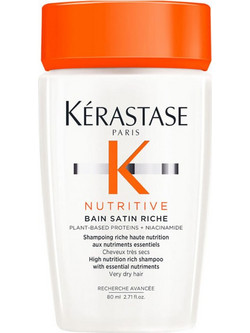 Kerastase Nutritive Bain Satin Riche Σαμπουάν για Επανόρθωση για Ξηρά Μαλλιά 80ml