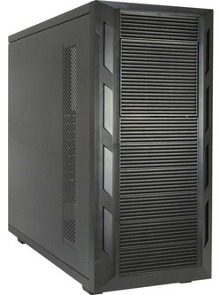 Inter-Tech T-9 Black Midi Tower Κουτί Υπολογιστή
