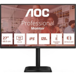 AOC 27E4U IPS HDR Monitor 27" 1920x1080 FHD 120Hz 4ms