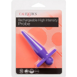 CalExotics High Intensity Probe Purple Πρωκτική Σφήνα Ασύρματη με Δόνηση 9.5cm Μωβ