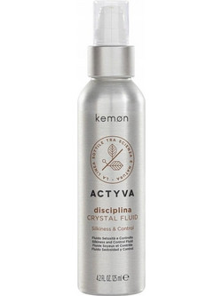 Kemon Actyva Disciplina Crystal Spray Μαλλιών για Επανόρθωση & Φριζάρισμα 125ml