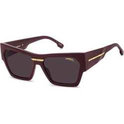 Carrera CA19/S LHF/K2 Γυναικεία Γυαλιά Ηλίου Πεταλούδα Κοκάλινα Μπορντό με Μαύρο Φακό