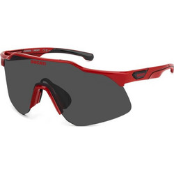 Carrera CA060/S C9A/IR99 Ανδρικά Γυαλιά Ηλίου Μάσκα Κοκάλινα Κόκκινο με Μαύρο Φακό