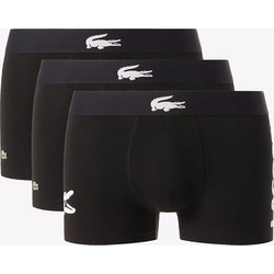 Lacoste Ανδρικά Μποξεράκια Σετ 3Pack Μαύρα 35H1291-9DI