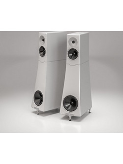 YG Acoustics Hailey 3.1 Ζεύγος Ηχείων Hi-Fi Δαπέδου 2 Δρόμων Silver
