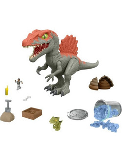 Mattel Jurassic World Crushivores Spinosaurus Cage Crasher Φιγούρα Δεινόσαυρος για 4+ Ετών