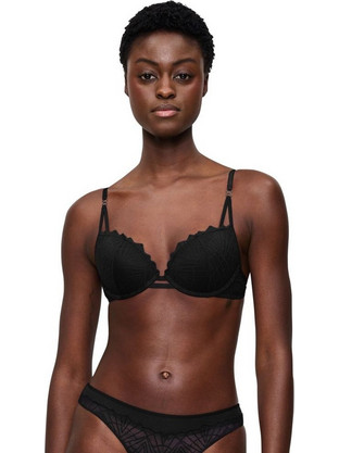 Triumph That Night In Vegas Σουτιέν Balconette Push Up με Μπανέλα Μαύρο 10224875-0004