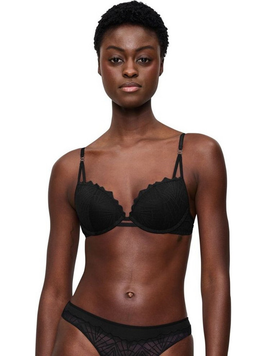 Triumph That Night In Vegas Σουτιέν Balconette Push Up με Μπανέλα Μαύρο 10224875-0004