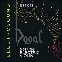 Dogal Electrosound Σετ 5 Χορδές Βιολιού Chrome