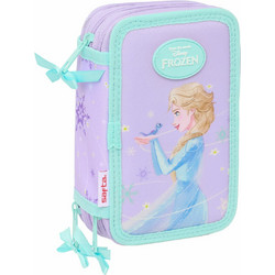 Safta Frozen Spirit Κασετίνα Γεμάτη με 3 Θήκες Λιλά S4312705