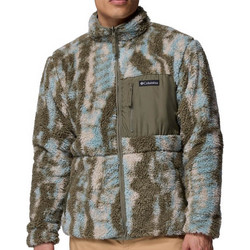 Columbia Ανδρική Ζακέτα Fleece με Φερμουάρ Πράσινη 2135651-397