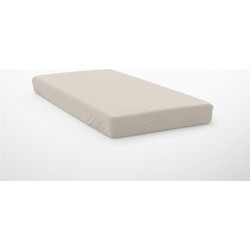 Dimcol Σεντόνι Μονό Βαμβακερό με Λάστιχο 100x200+30 Exotic Line Beige