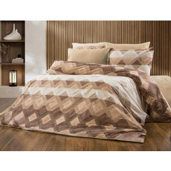 Linea Home Σετ Σεντόνια Υπέρδιπλα 220x240 Εμπριμέ 305